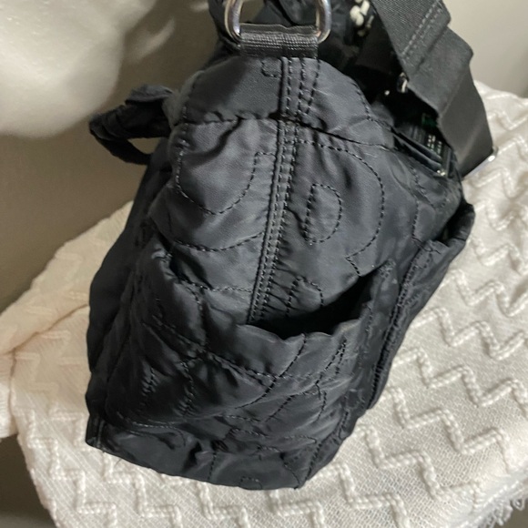 MARC JACOBS Designer Nylon Embroidered Handle Bag Tote Purse Diaper Bag - Picture 15 of 16